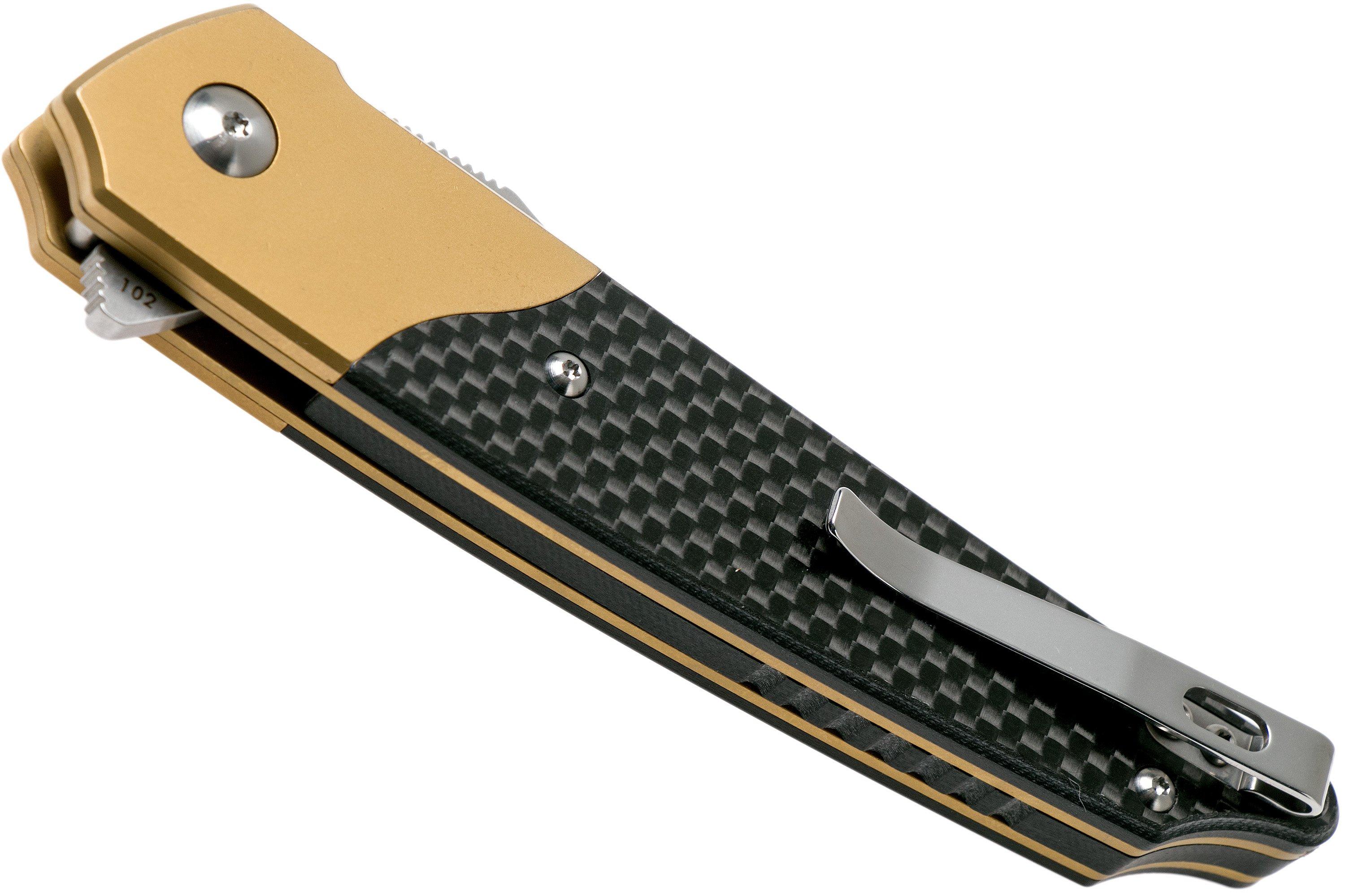 Amare Knives Pocket Peak Gold Pocket Knife Advantageously Shopping