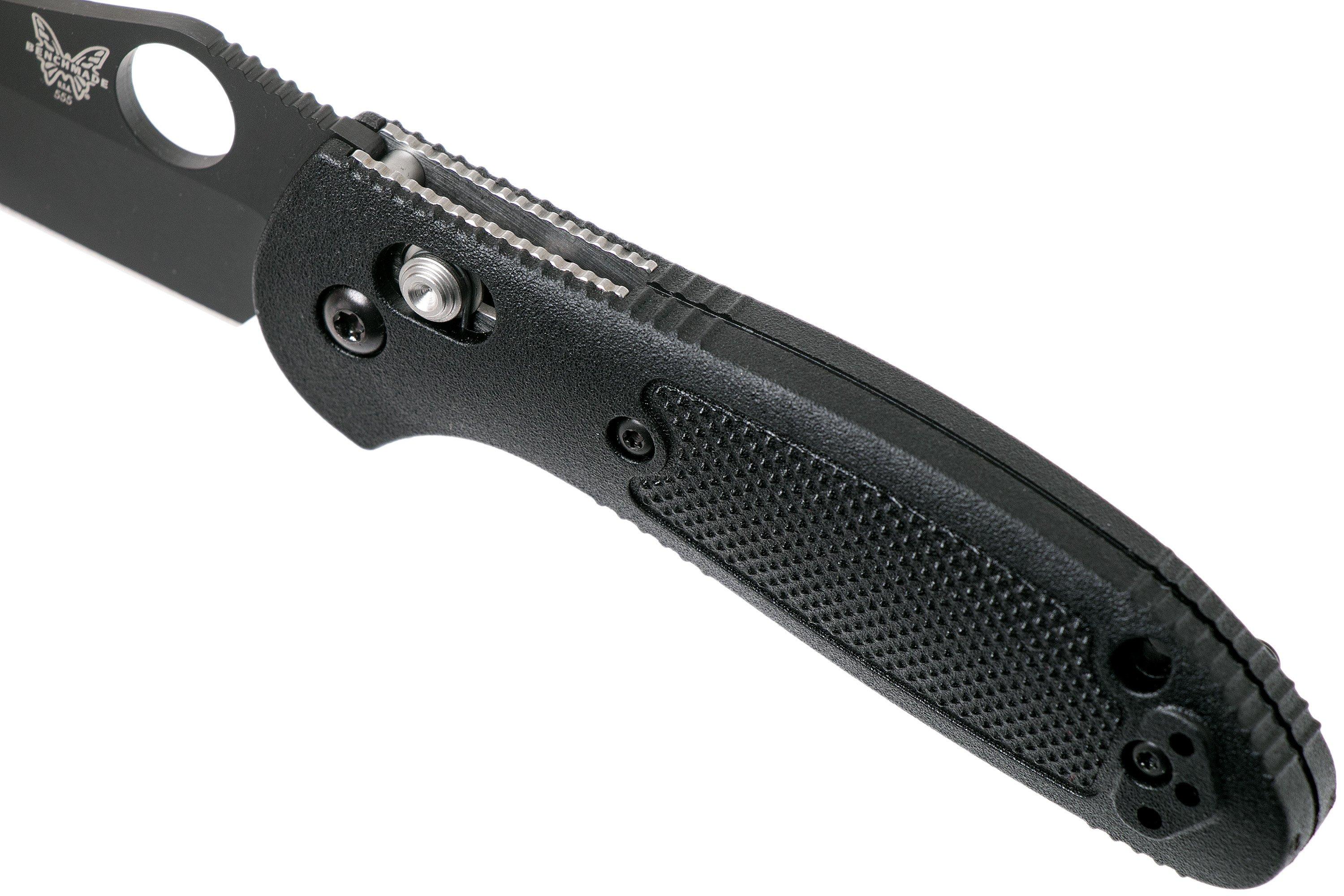 Benchmade Mini Griptilian Bk S V Pocket Knife Mel Pardue Design