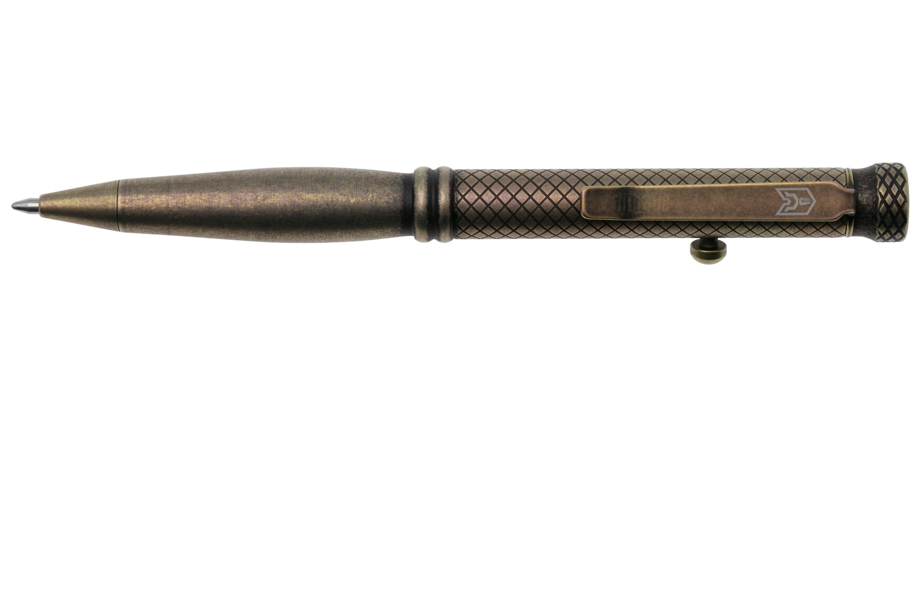 Bestechman Scribe Bm E Bronze Black Stonewash Titanium Stylo Tactique