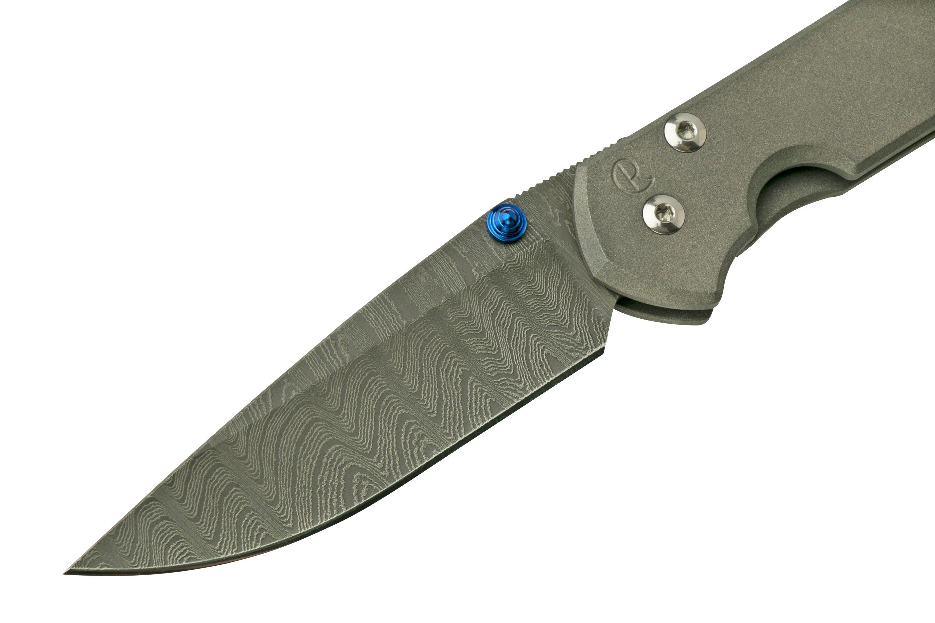 Chris Reeve Sebenza Small Plain Ladder Damascus S