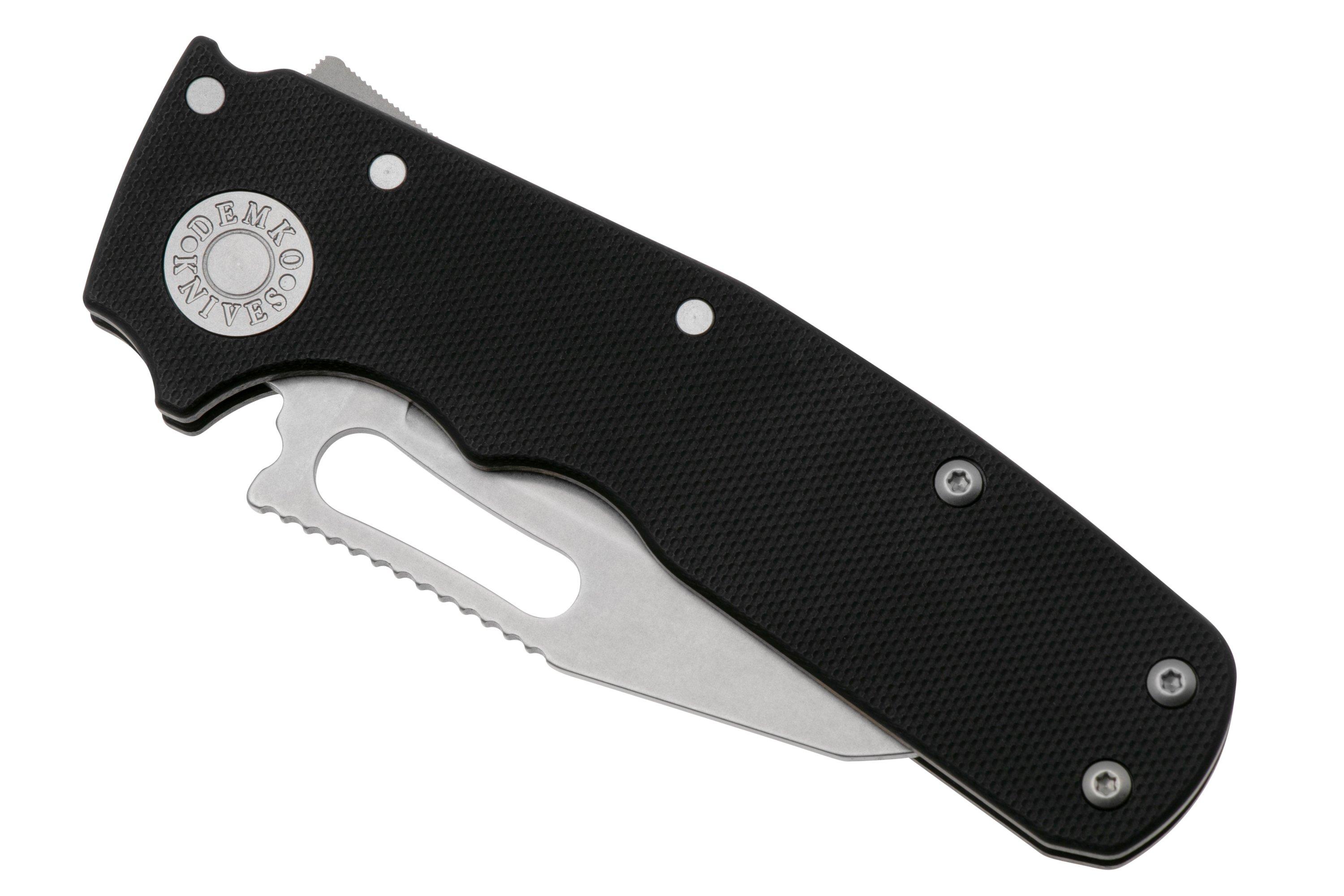 Demko Knives Shark Cub Shark Lock Shark Foot Sc Cv Blkg Sf Black