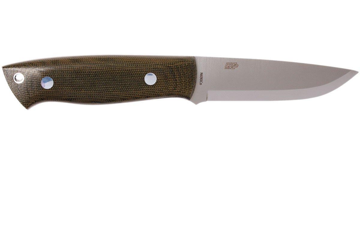 Brisa Trapper 95 N690Co Scandi Green Canvas Micarta 2022 Camo