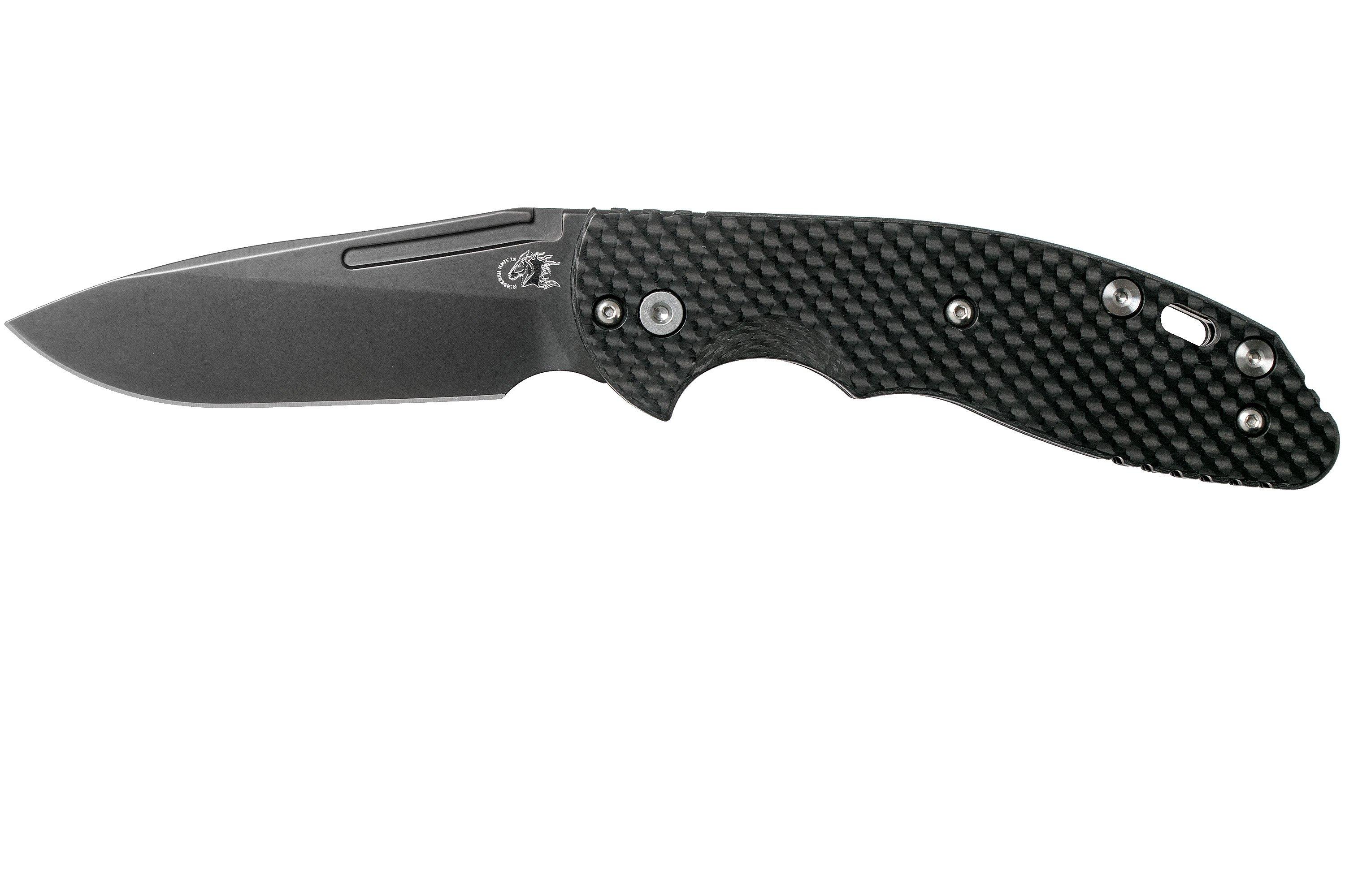 Rick Hinderer Xm Slippy Slicer Cv Black Dlc Carbon Fibre