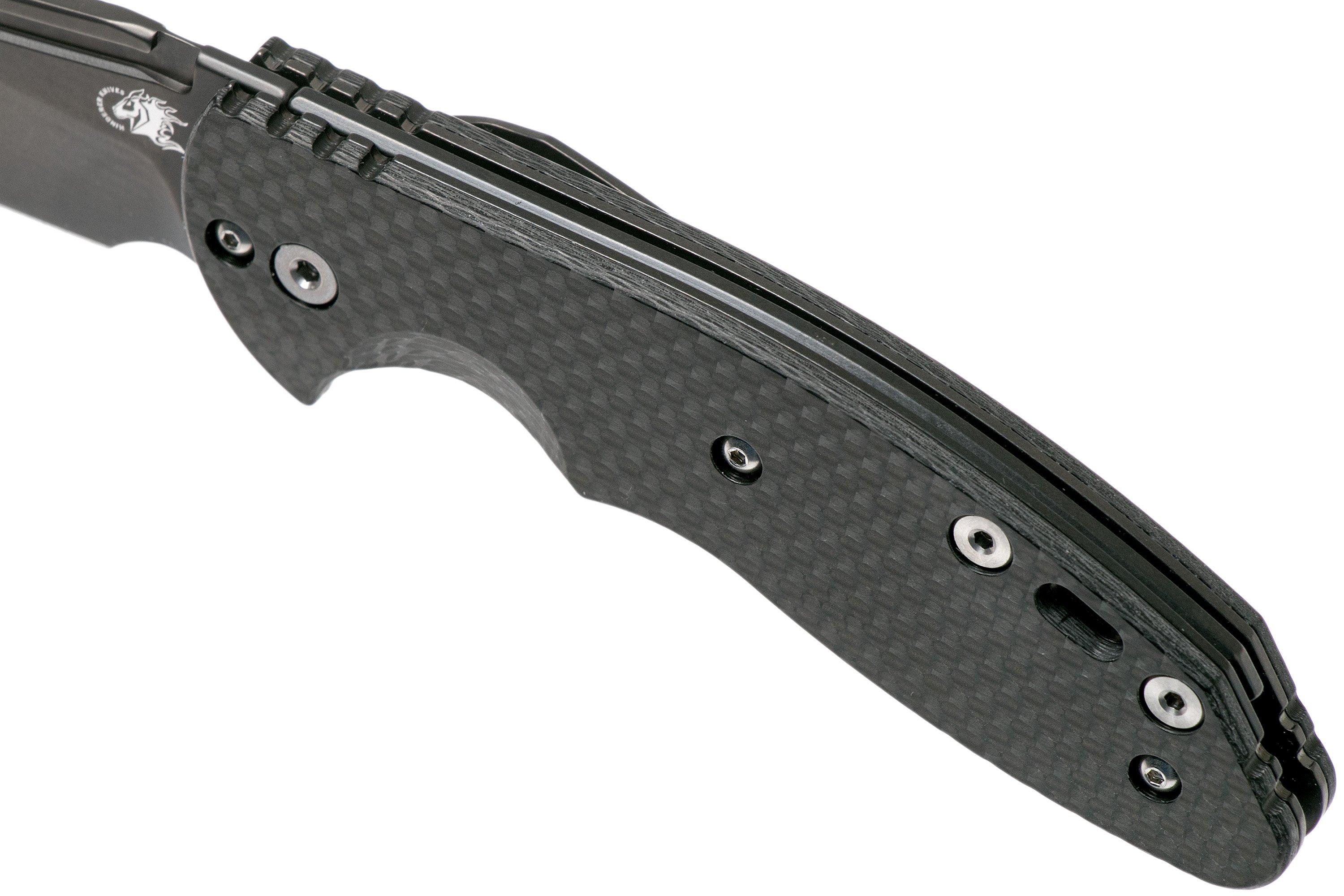 Rick Hinderer Xm Slippy Slicer Cv Black Dlc Carbon Fibre