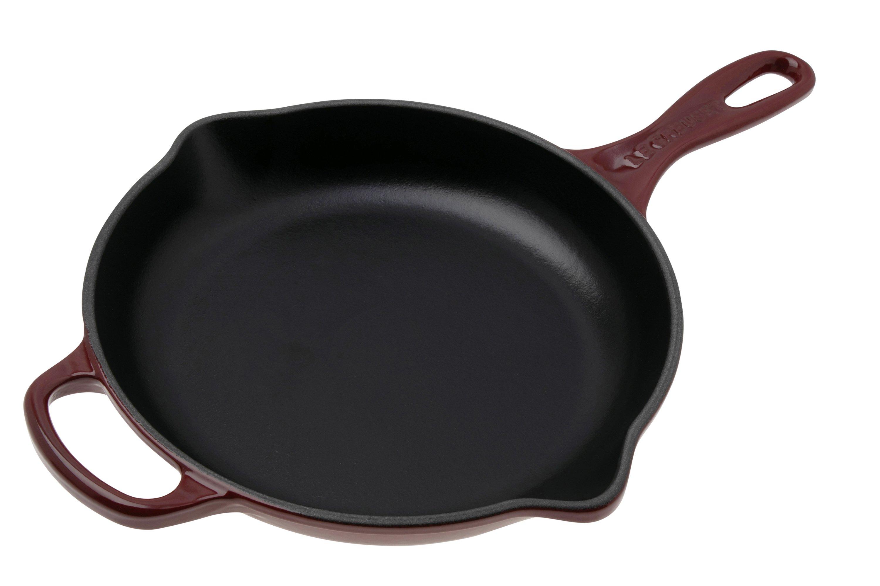 Le Creuset Signature Garnet Round Frying Pan Skillet