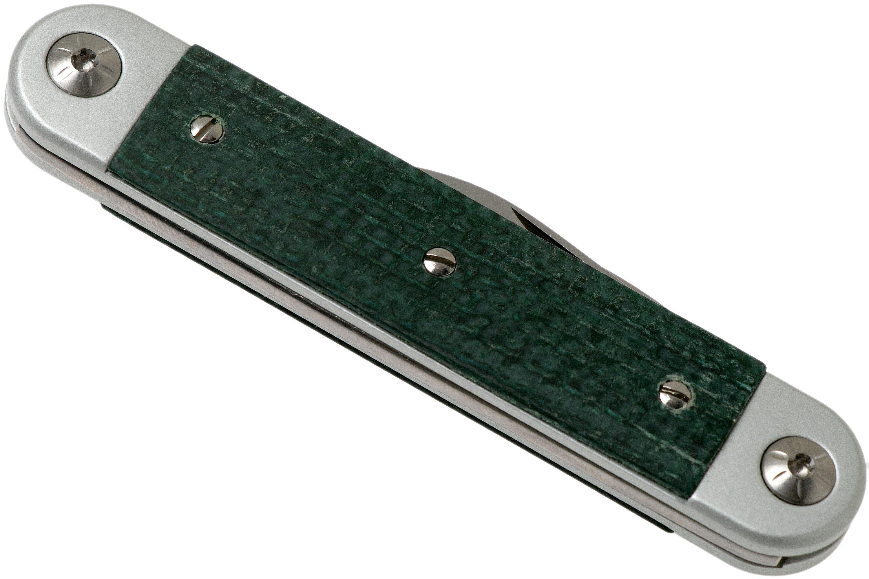 Maserin 60 Knife Sessantesimo 195 MCV Green Micarta Pocket Knife