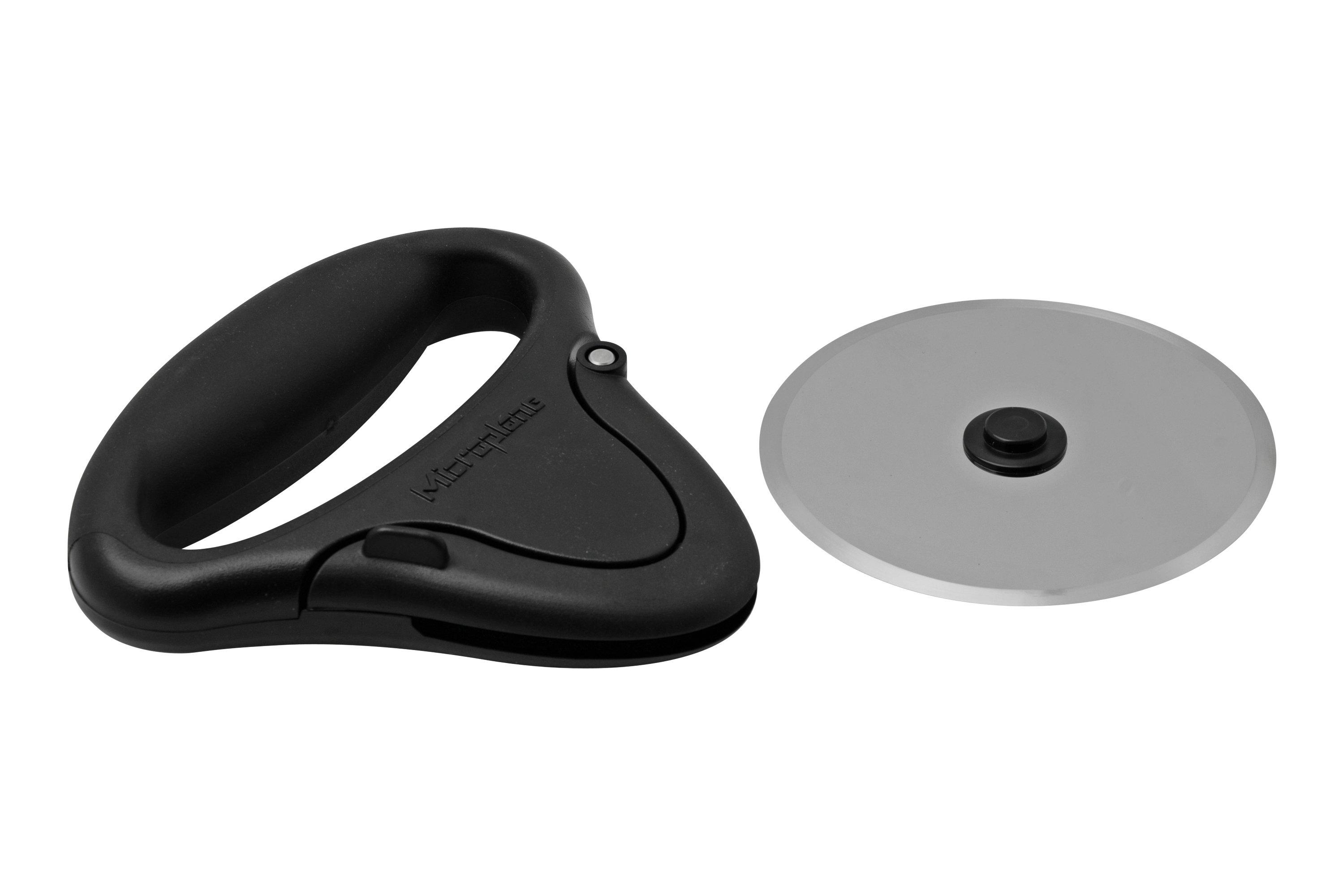 Microplane Pizza Cutter 48005 Black Advantageously Shopping At