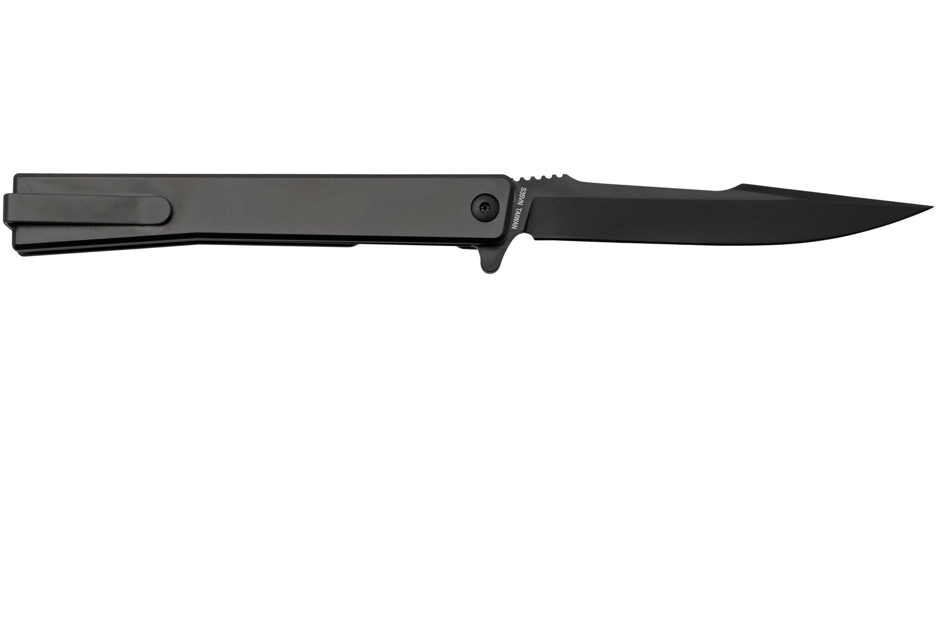 Ocaso Solstice Htb S Vn Harpoon Black Titanium Taschenmesser