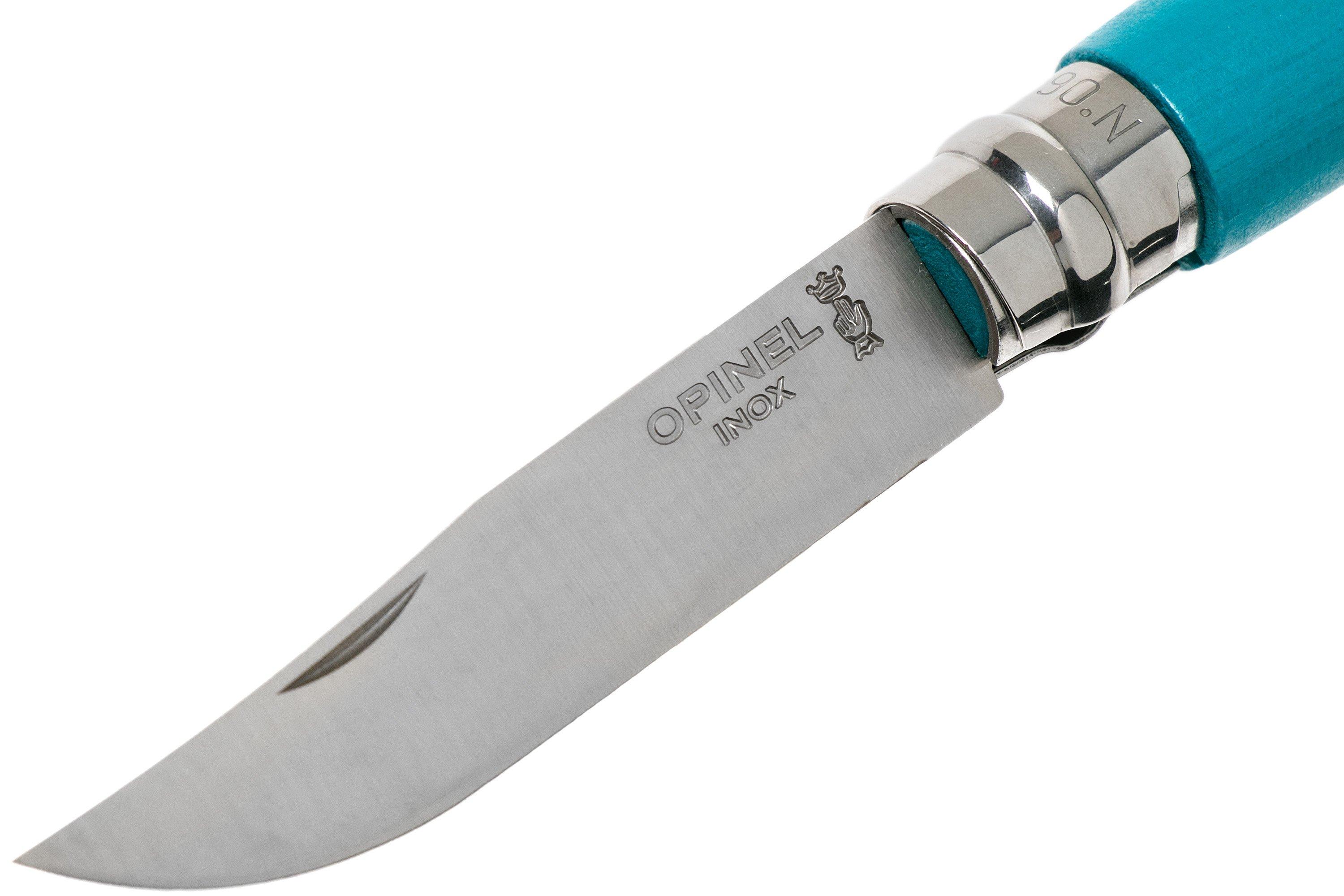 Opinel No Baroudeur Couteau De Poche Turquoise Achetez Prix