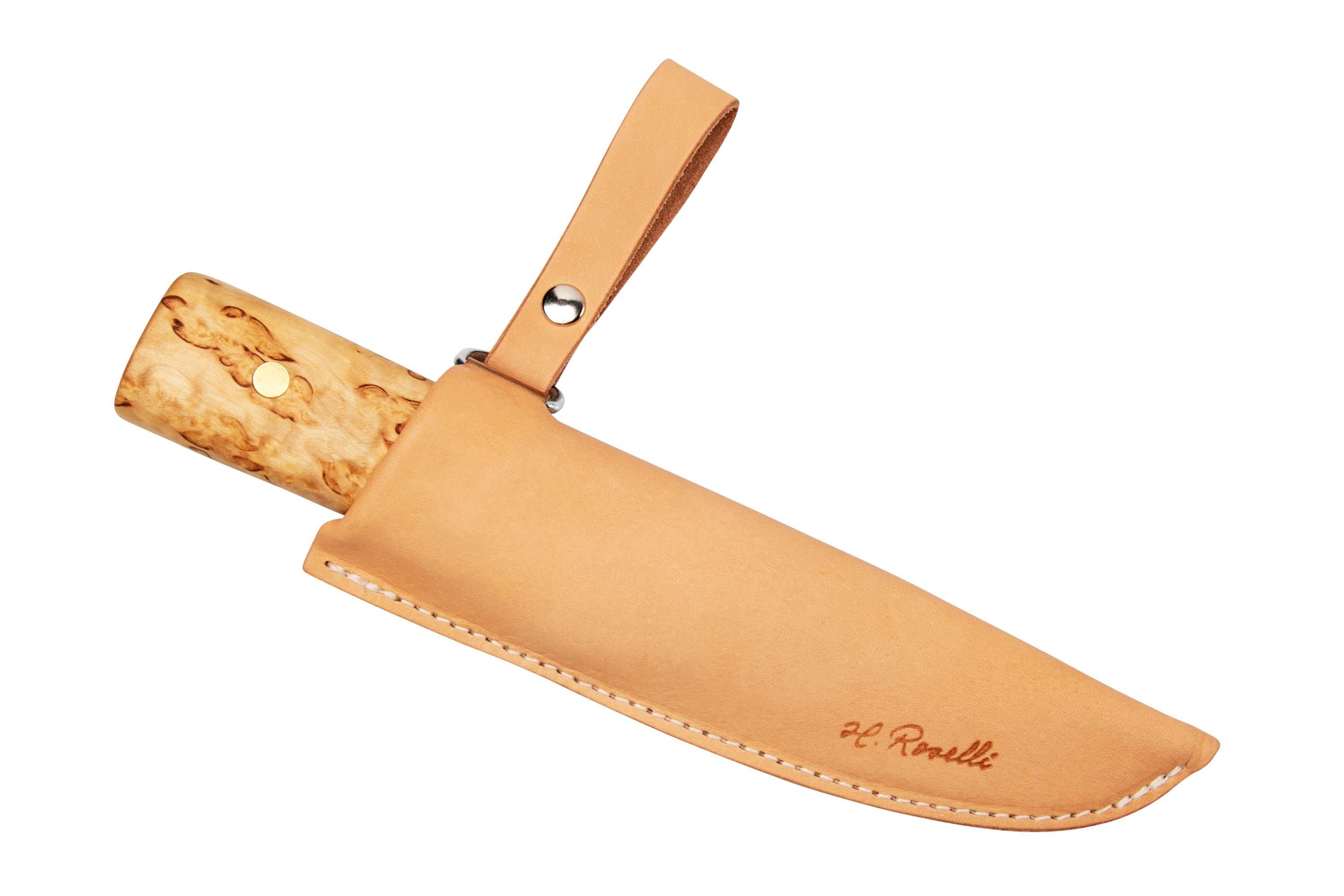 Roselli Hunting Knife R F Full Tang Leather Sheath Advantageously