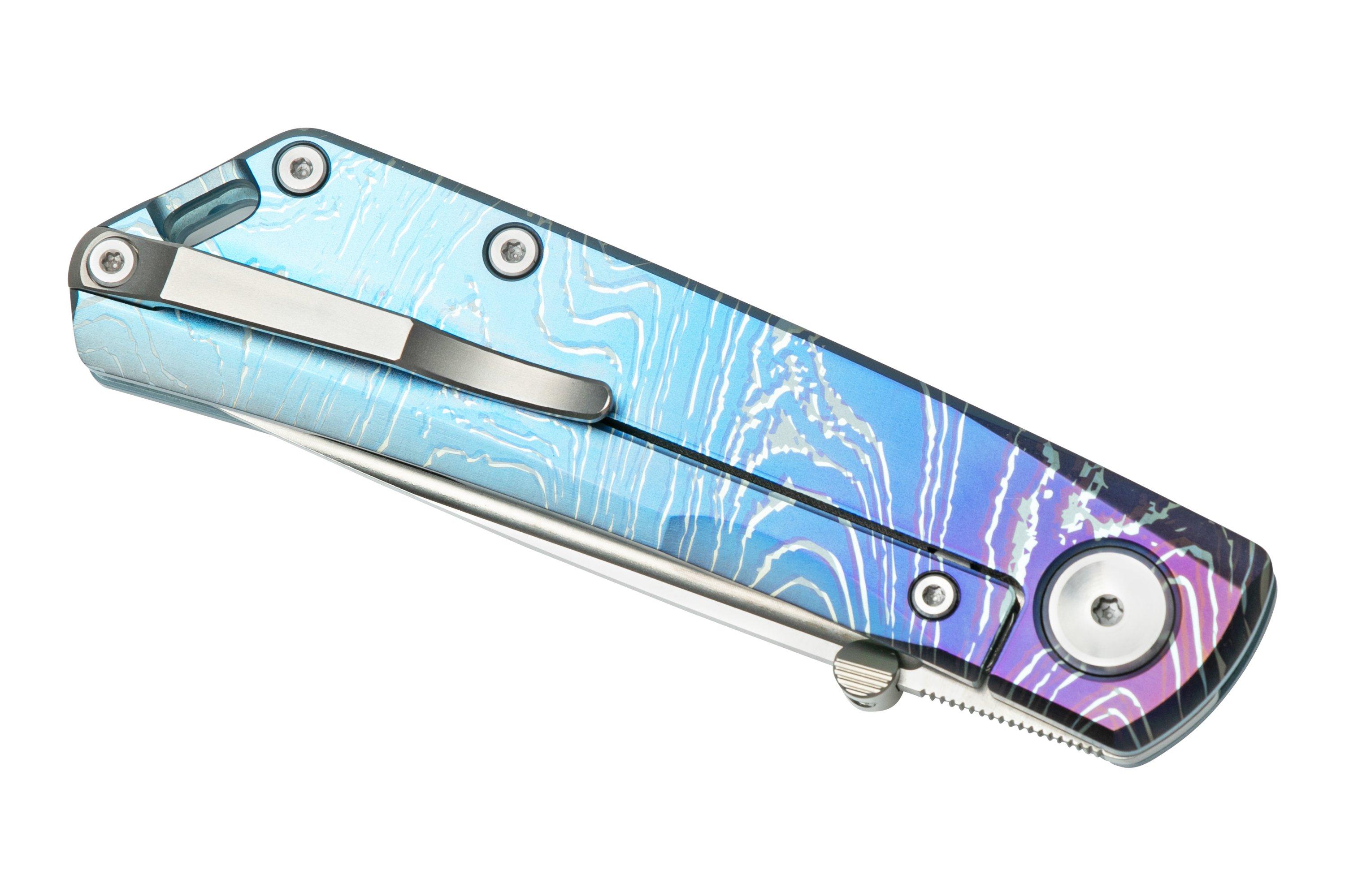 Real Steel Luna Boost Titanium Exclusive Rl Fd Pocket Knife Fine Ti