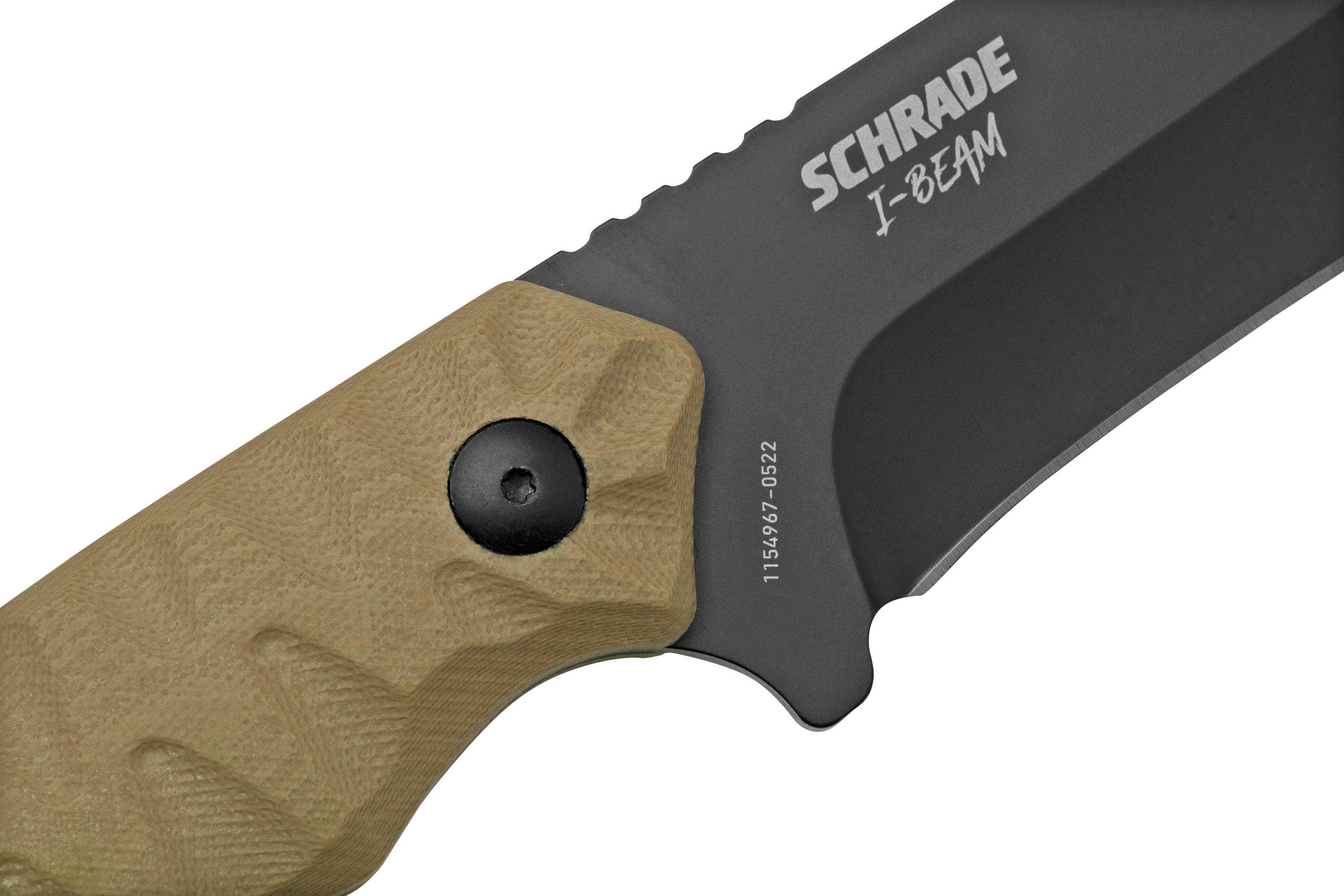 Schrade I Beam Coltello Fisso Fare Acquisti Vantaggiosamente