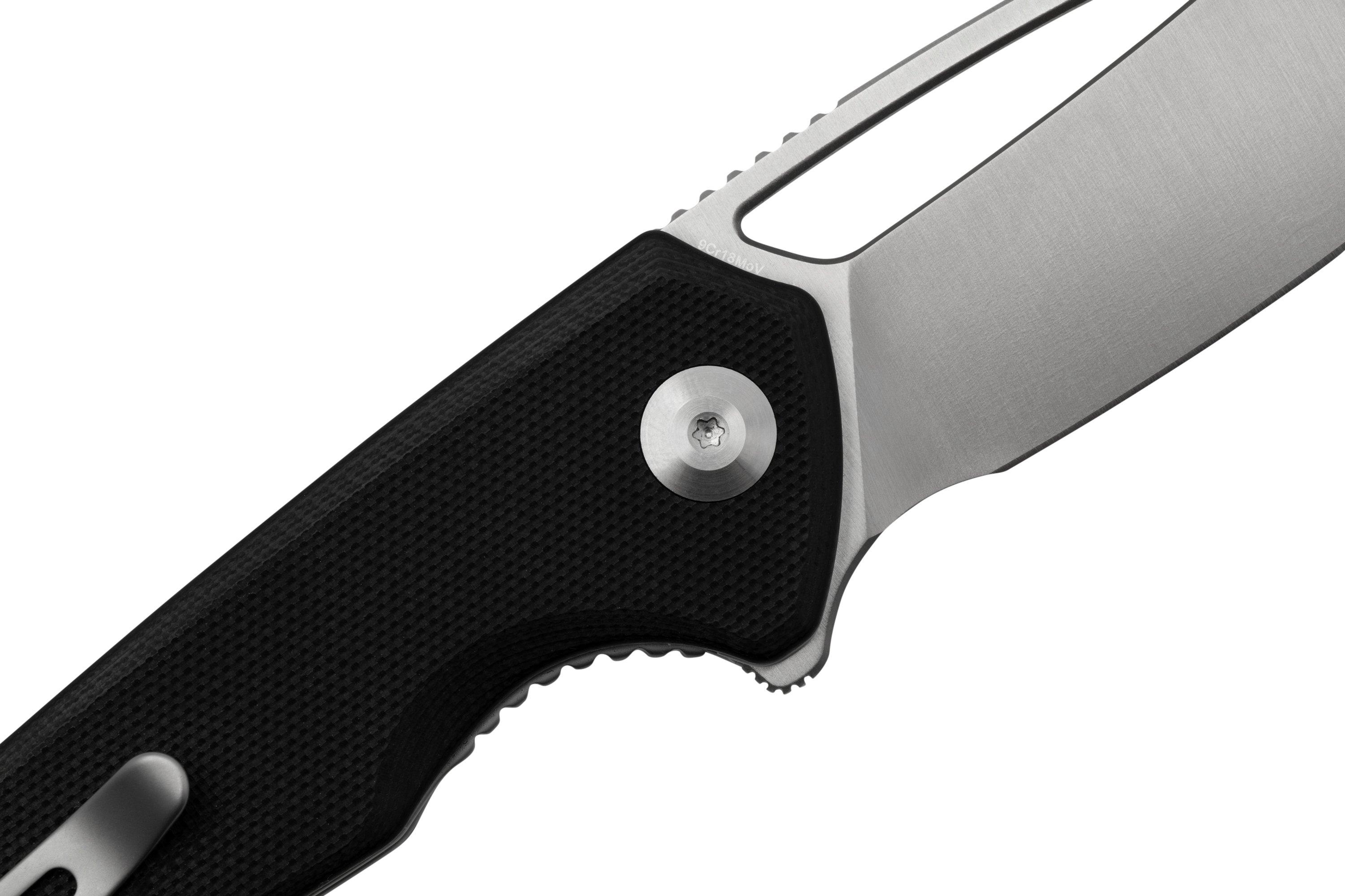 SENCUT Mims S21013 1 Black G10 Satin Pocket Knife Advantageously