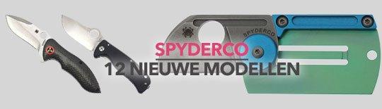 Spyderco: 12 nieuwe modellen toegevoegd