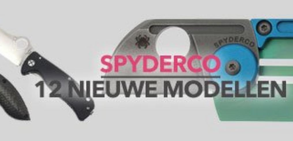 Spyderco: 12 nieuwe modellen toegevoegd