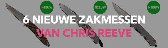 Chris Reeve: 6 nieuwe zakmessen
