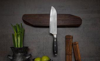 Cómo: Cortar con un cuchillo de cocina santoku