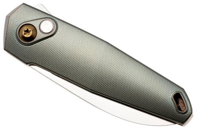 Bild für Ansø of Denmark Aros 2.0, ARO-CUP-AMB-BRZ, Stonewashed RWL34, Cuprum Titanium, Amber Hardware, Bronze Backspacer, Taschenmesser, Jens Ansø Design