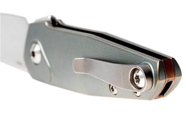 Bild für Ansø of Denmark Aros 2.0, ARO-CUP-SAT-BRZ, Stonewashed RWL34, Cuprum Titanium, Satin Hardware, Bronze Backspacer, Taschenmesser, Jens Ansø Design