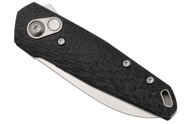 Afbeelding voor Ansø of Denmark Aros AROS-CF, Stonewashed RWL34, Black Carbon Fiber zakmes, Jens Ansø design