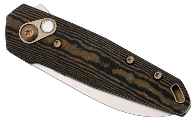 Afbeelding voor Ansø of Denmark Aros AROS-RLB, Stonewashed RWL34, Black/Brown Richlite zakmes, Jens Ansø design