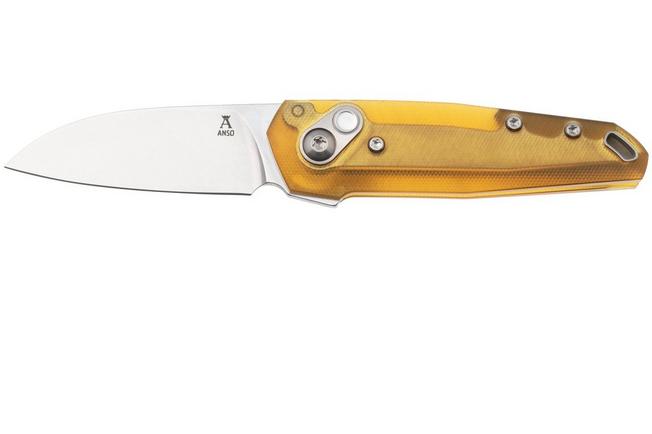 Afbeelding voor Ansø of Denmark Aros AROS-UL, Stonewashed RWL34, Ultem zakmes, Jens Ansø design