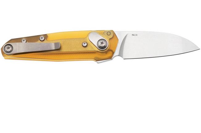Afbeelding voor Ansø of Denmark Aros AROS-UL, Stonewashed RWL34, Ultem zakmes, Jens Ansø design
