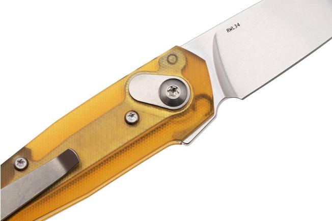 Afbeelding voor Ansø of Denmark Aros AROS-UL, Stonewashed RWL34, Ultem zakmes, Jens Ansø design