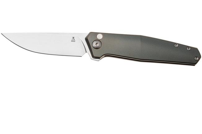 Afbeelding voor Ansø of Denmark Toko TOK-CUP-SAT-BRZ, Stonewashed RWL34, Cuprum Titanium, Satin Hardware, Bronze Backspacer, zakmes, Jens Ansø design