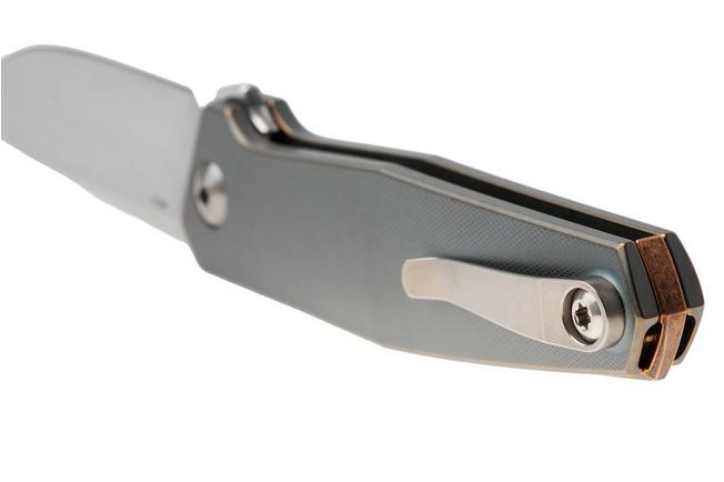 Afbeelding voor Ansø of Denmark Toko TOK-CUP-SAT-BRZ, Stonewashed RWL34, Cuprum Titanium, Satin Hardware, Bronze Backspacer, zakmes, Jens Ansø design