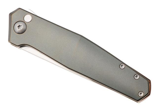 Afbeelding voor Ansø of Denmark Toko TOK-CUP-SAT-BRZ, Stonewashed RWL34, Cuprum Titanium, Satin Hardware, Bronze Backspacer, zakmes, Jens Ansø design