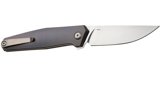 Afbeelding voor Ansø of Denmark Toko TOK-KOB-SAT-TI, Stonewashed RWL34, Kobolt Titanium, Satin Hardware, Titanium Backspacer, zakmes, Jens Ansø design
