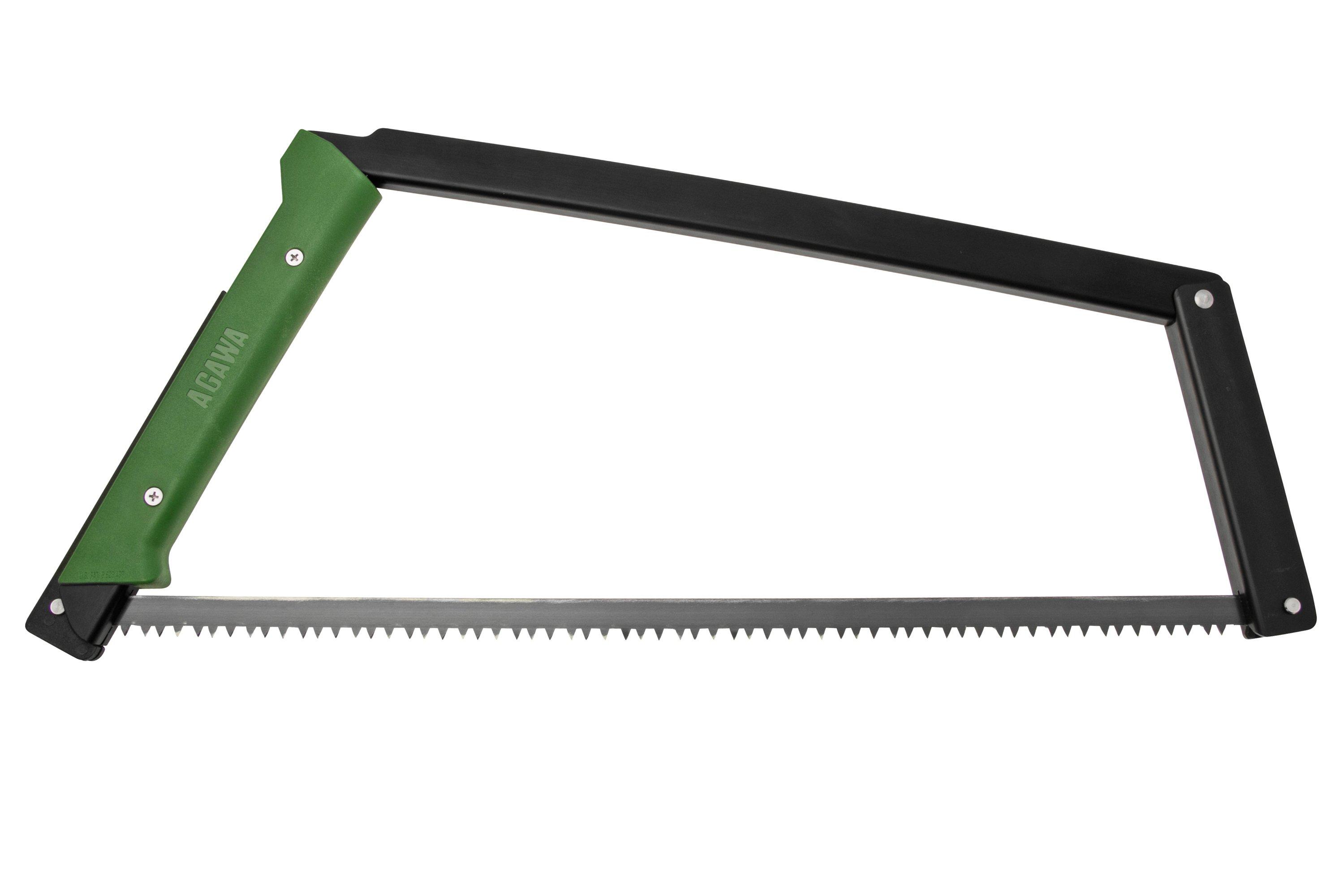 Agawa Canyon Boreal24 Kit allpurpose opvouwbare zaag, Cordura schede en extra zaagblad, groen