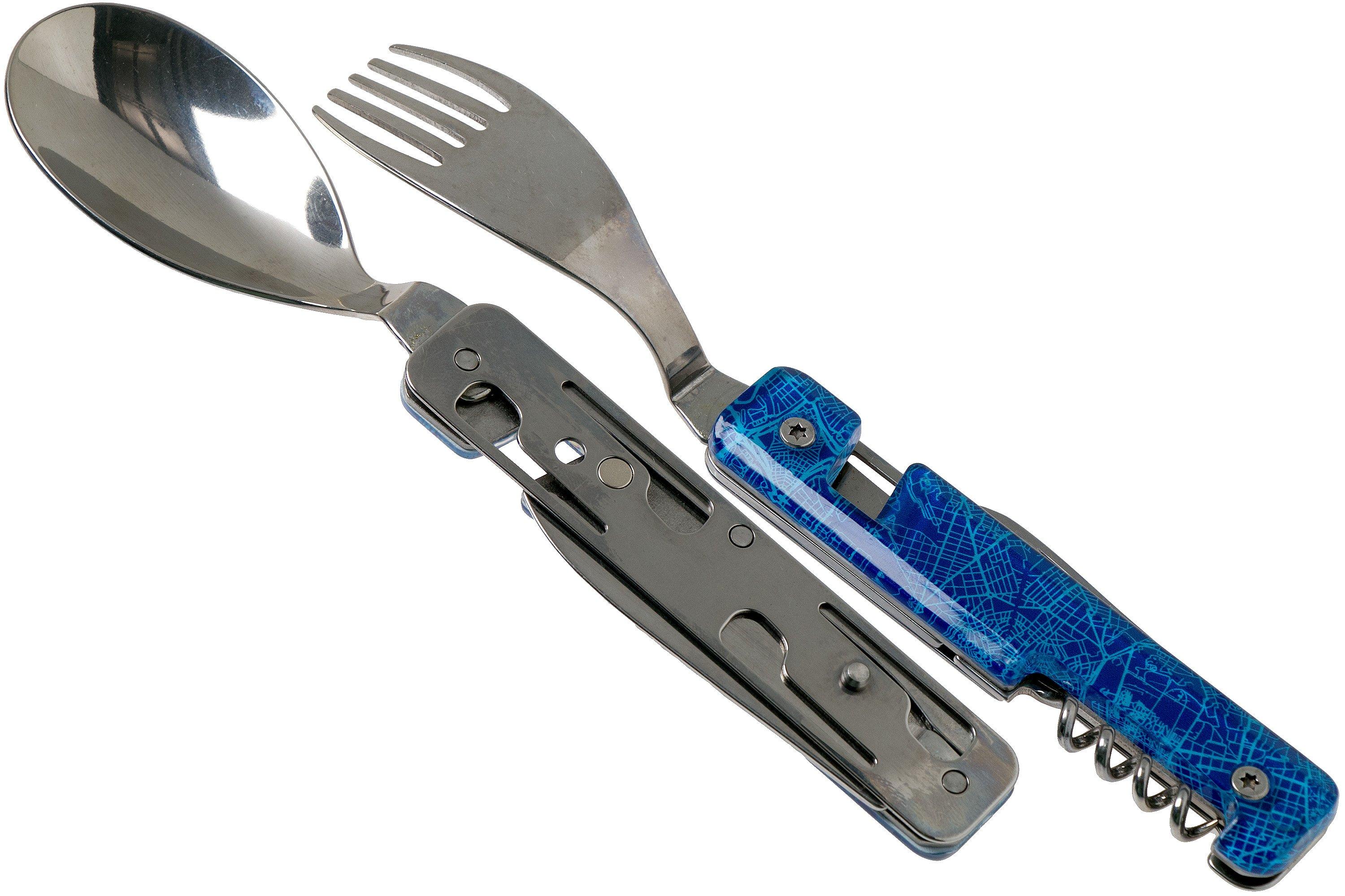 Akinod Multifunctional Cutlery 13H25 Downtown Blue, outdoor cutlery