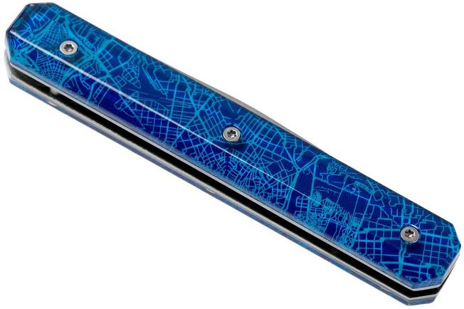 Bild für Akinod Utility Folding Knife 18H07 Downtown Blue, Herrenmesser