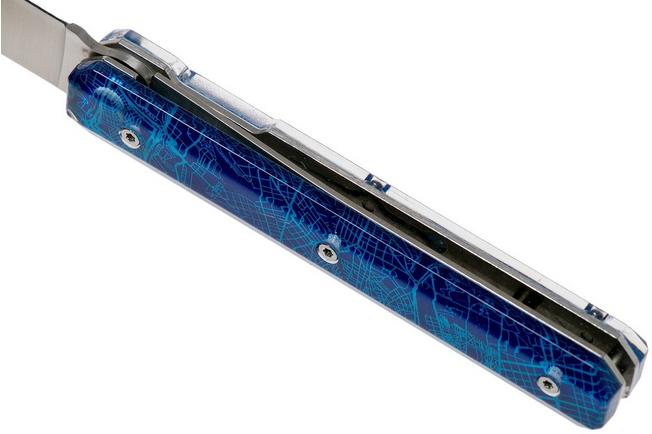 Bild für Akinod Utility Folding Knife 18H07 Downtown Blue, Herrenmesser