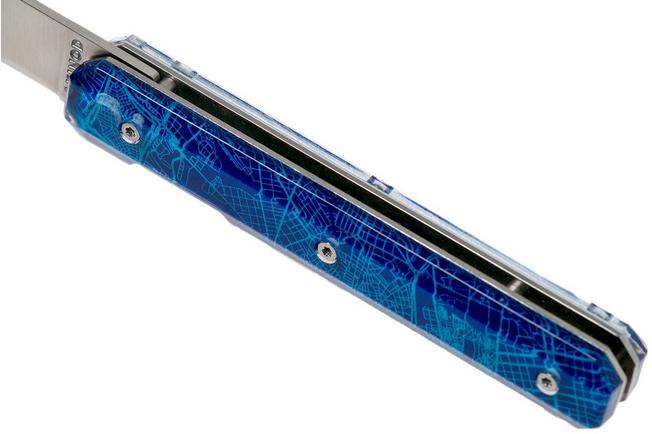 Bild für Akinod Utility Folding Knife 18H07 Downtown Blue, Herrenmesser