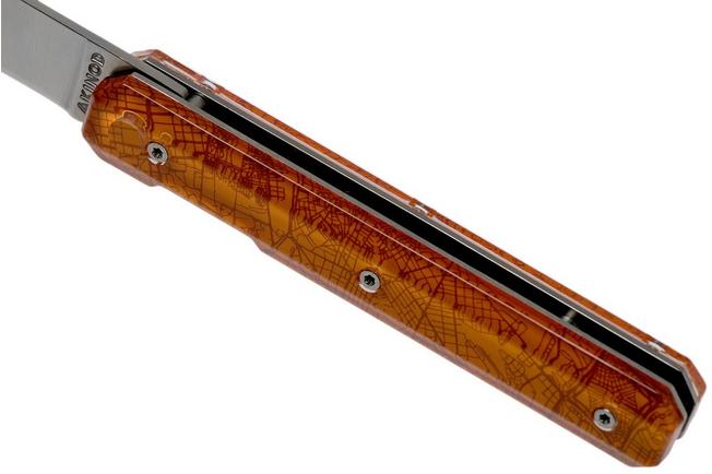 Imagen para Akinod Utility Folding Knife 18H07 Downtown Orange, cuchillo de caballero