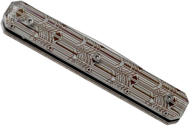 Image for Akinod Utility Folding Knife 18H07 Art Deco, gentleman's knife