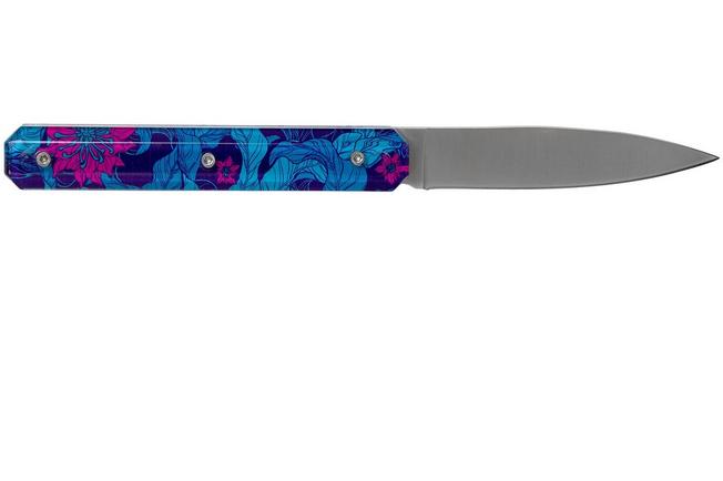 Imagen para Akinod Utility Folding Knife 18H07 Hibiscus, cuchillo de caballero