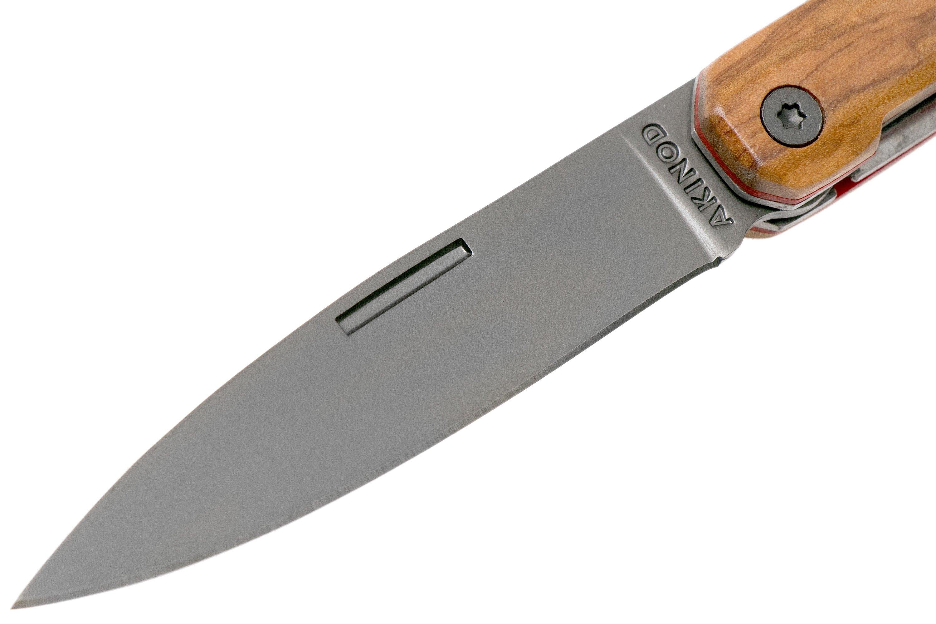 Akinod Utility Folding Knife 18H07 Olive Titanium, Herrenmesser Günstiger shoppen bei