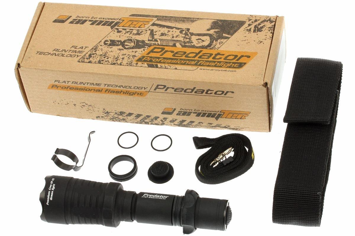 Armytek Predator v3 Black (grüne LED) | Günstiger shoppen bei ...