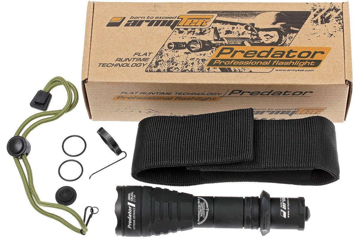 Armytek Predator v3 Black (white LED) | Advantageously shopping at ...