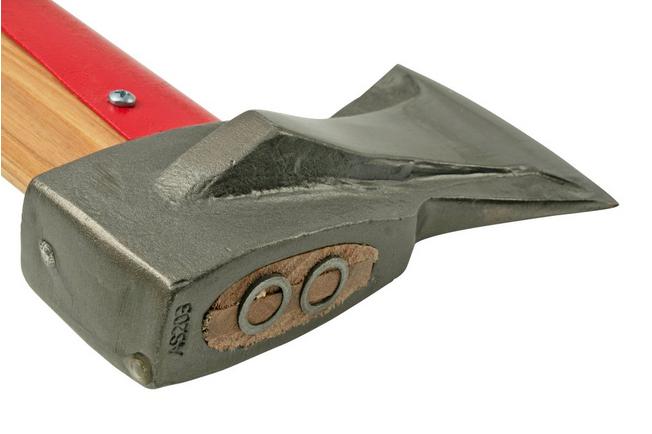 Adler Short Splitter, rosso-nero, ascia da spacco