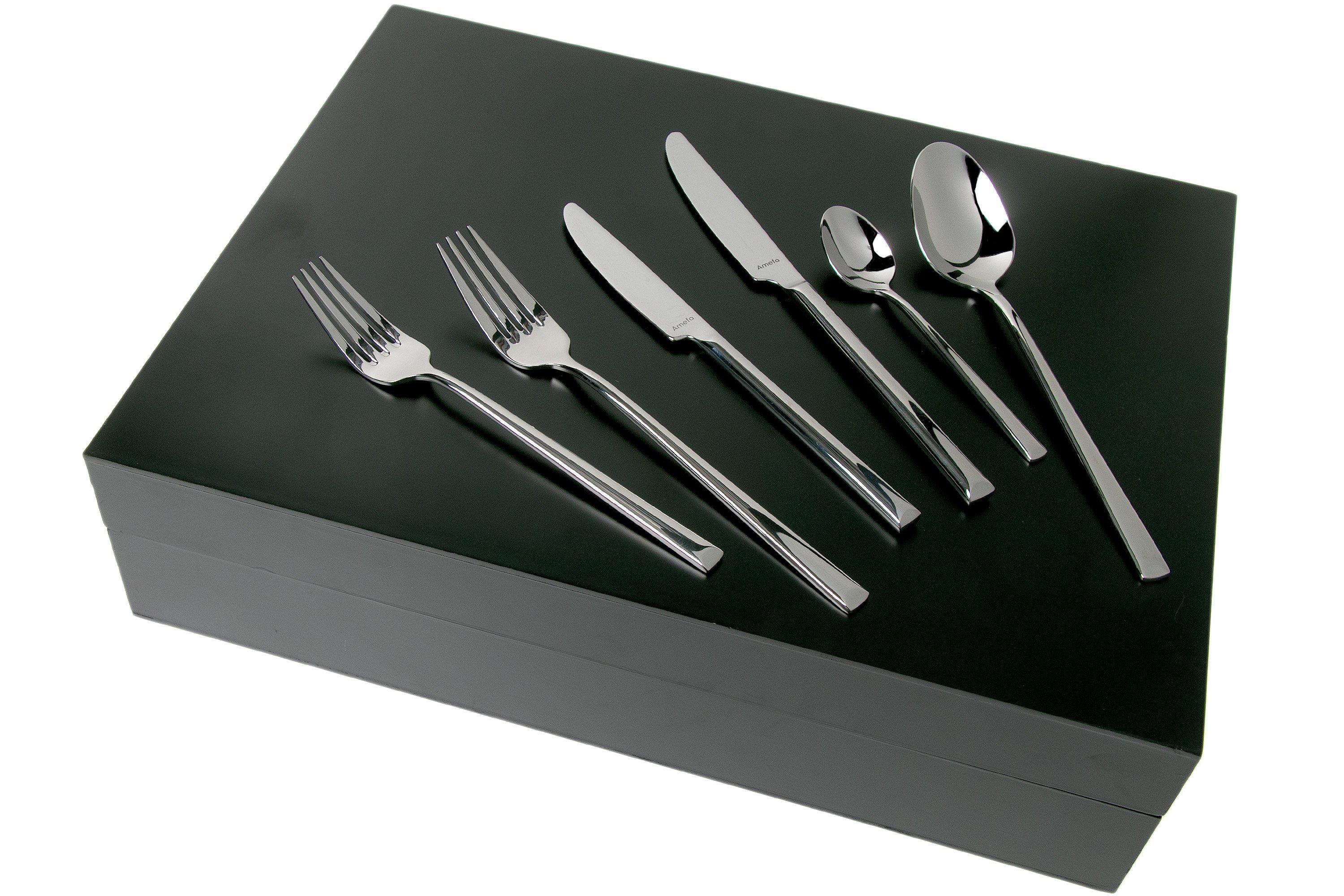 48 piece cutlery set - 18/10 stainless steel - Metropole - Amefa