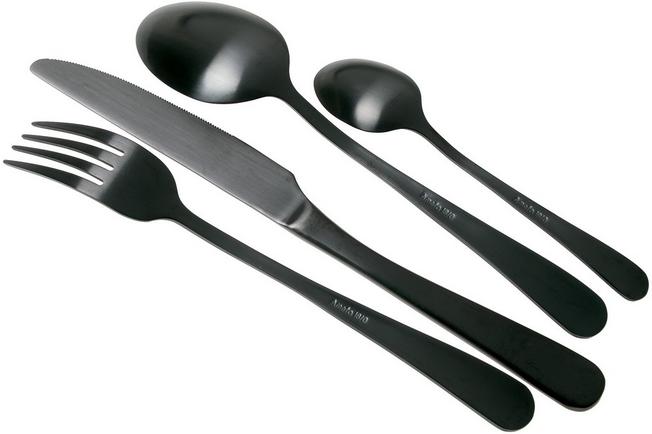 Amefa Austin 1410 24-piece cutlery set matt, black