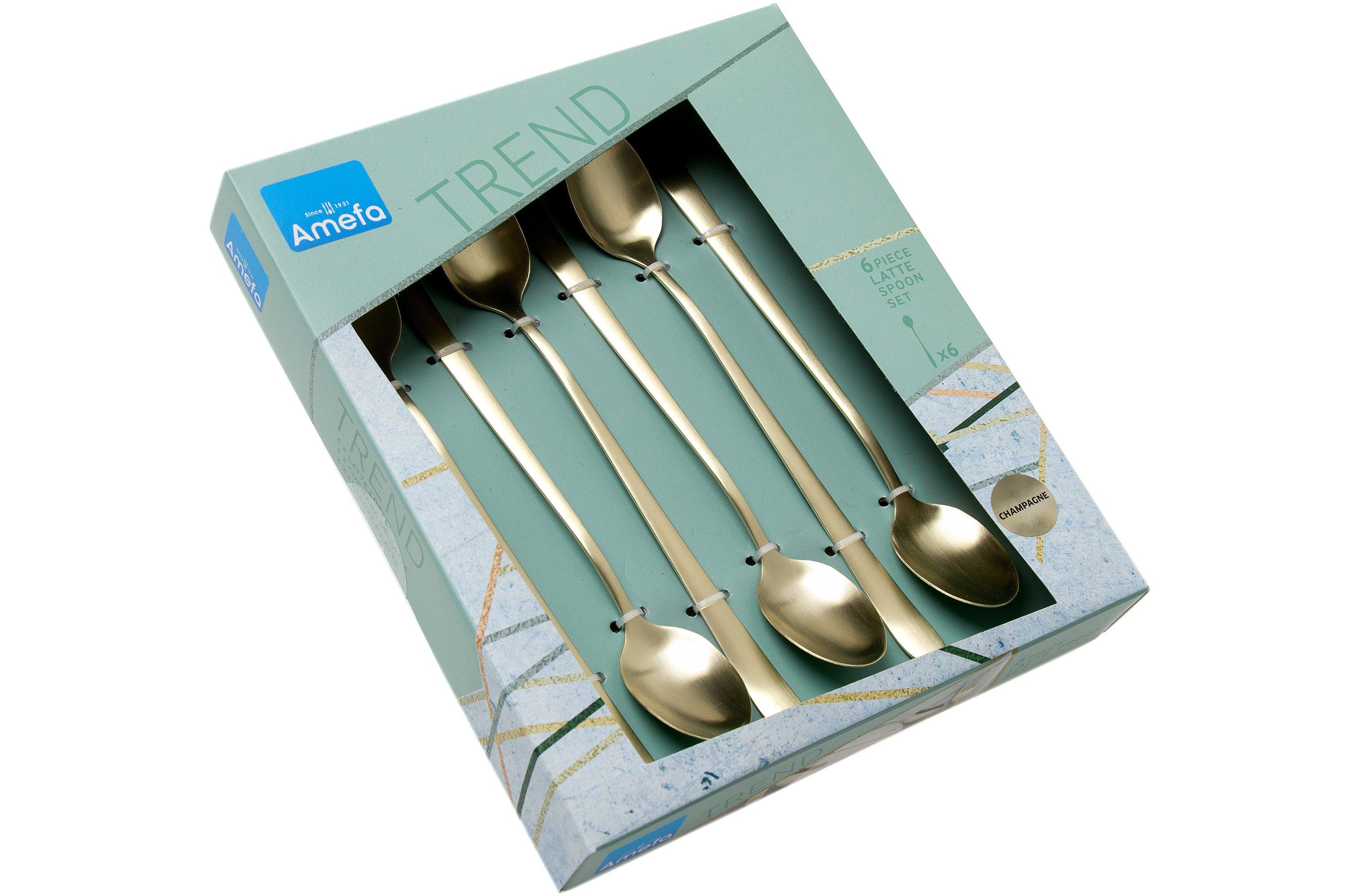 Cucchiaio Per Spaghetti Nordal In Acciaio Inox Color Oro Opaco – Lunghezza 33 Cm – Design Danese Per Cucina E Tavola - 2