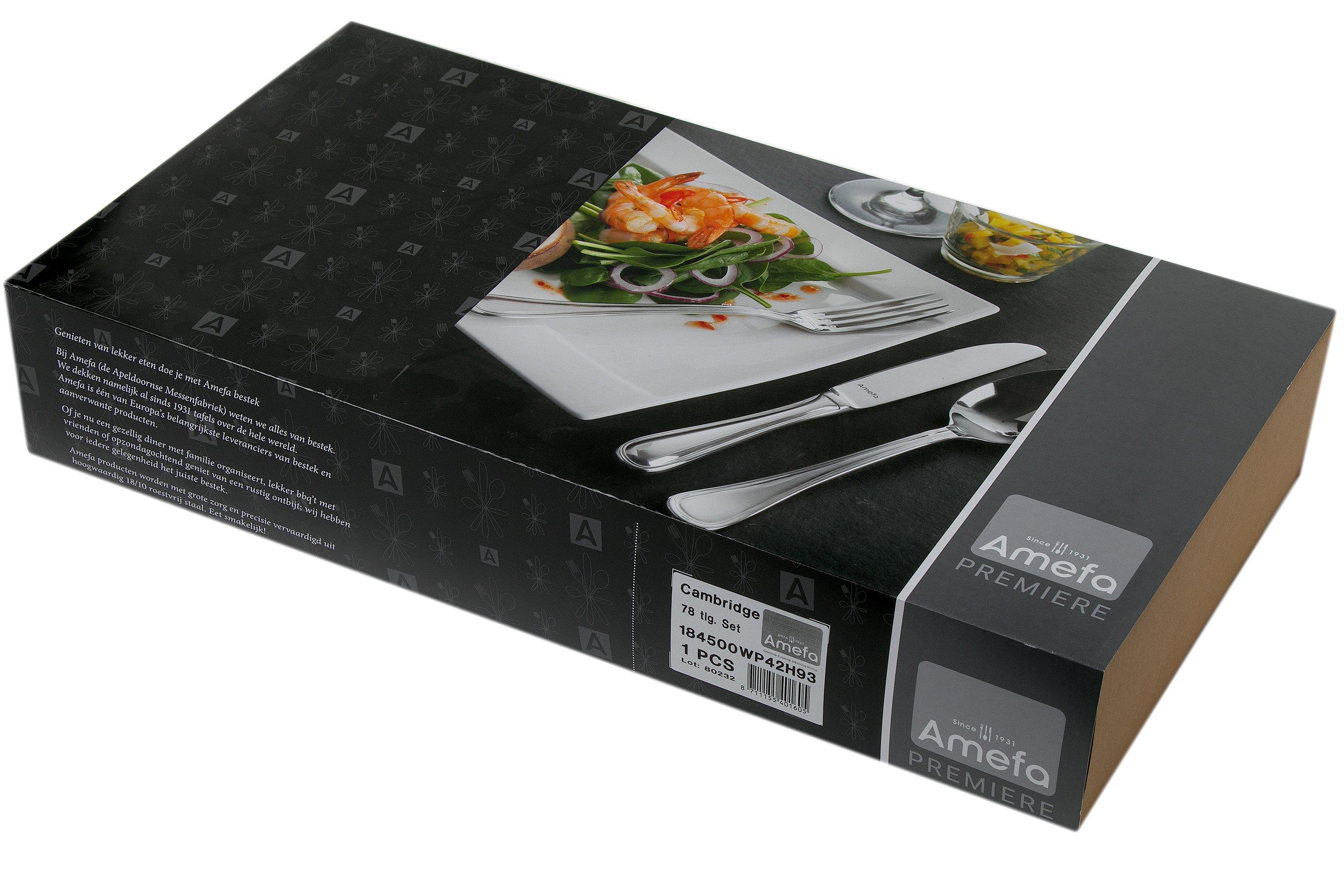 Amefa Cambridge 1845 78-piece cutlery set | Advantageously 