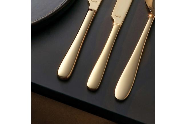 Afbeelding voor Amefa Oxford 1860ZVMDF3C40 Champagne, 24-delige bestekset in houten cassette