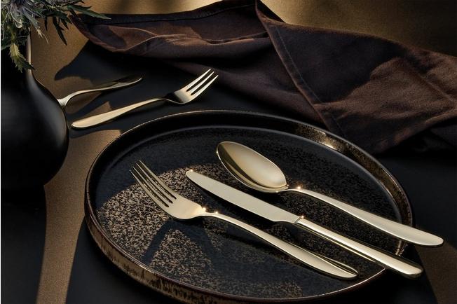 Afbeelding voor Amefa Oxford 1860ZVMDF3C40 Champagne, 24-delige bestekset in houten cassette